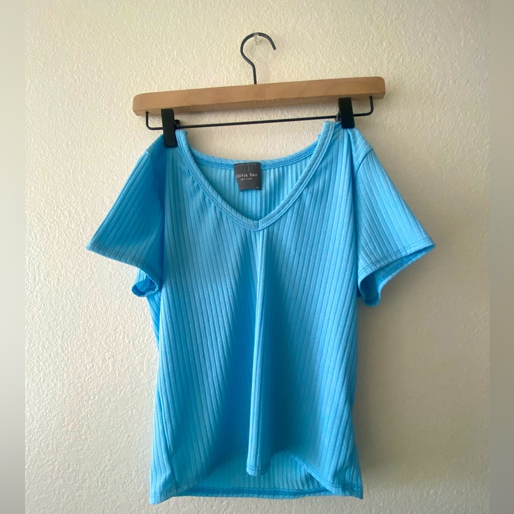 Olivia Rae NY V-Neck Blouse - XS